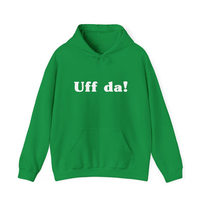 Uff Da Hooded Sweatshirt - Scandinavian Design Studio
