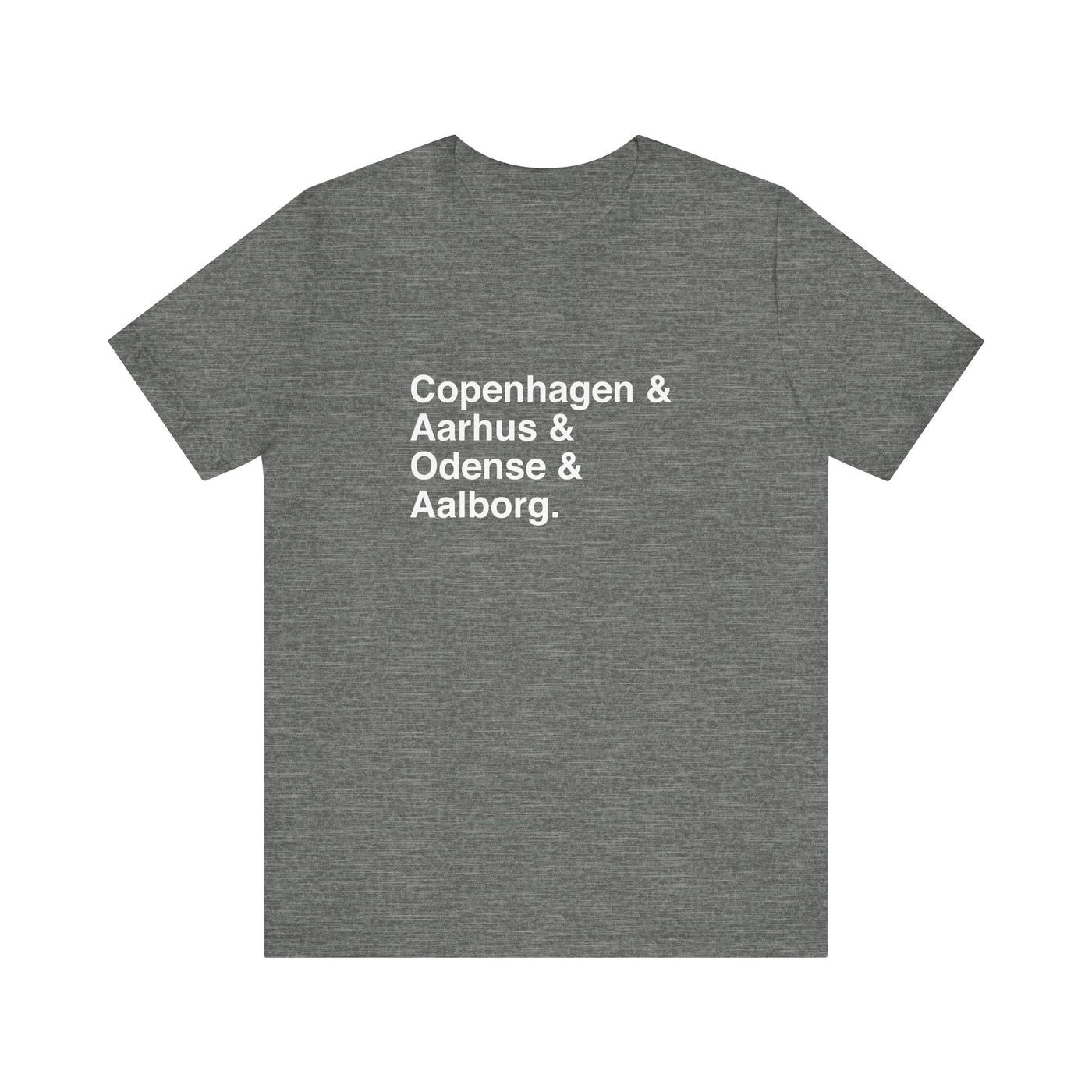 Cities Of Denmark Unisex T-Shirt