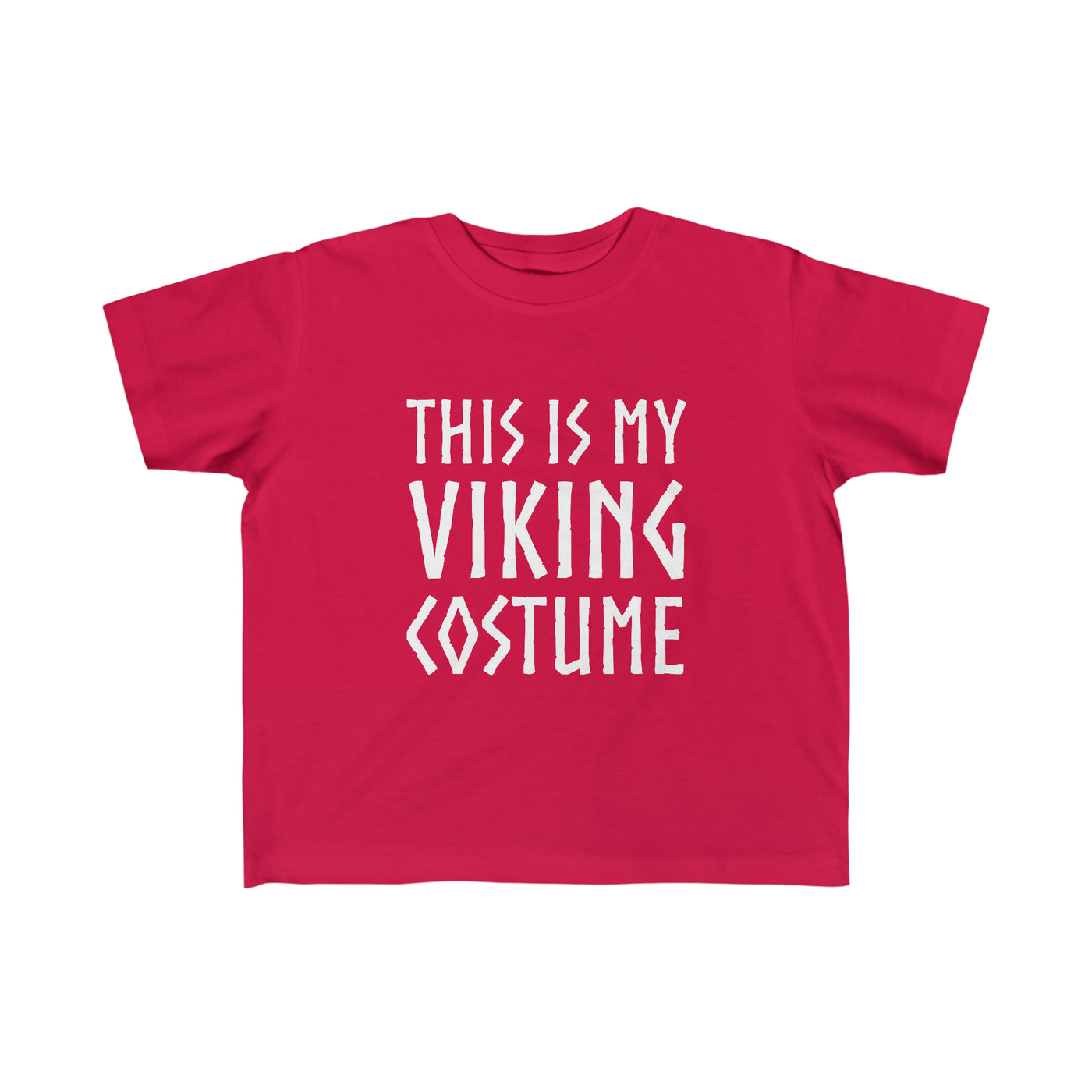 This Is My Viking Costume Toddler Tee