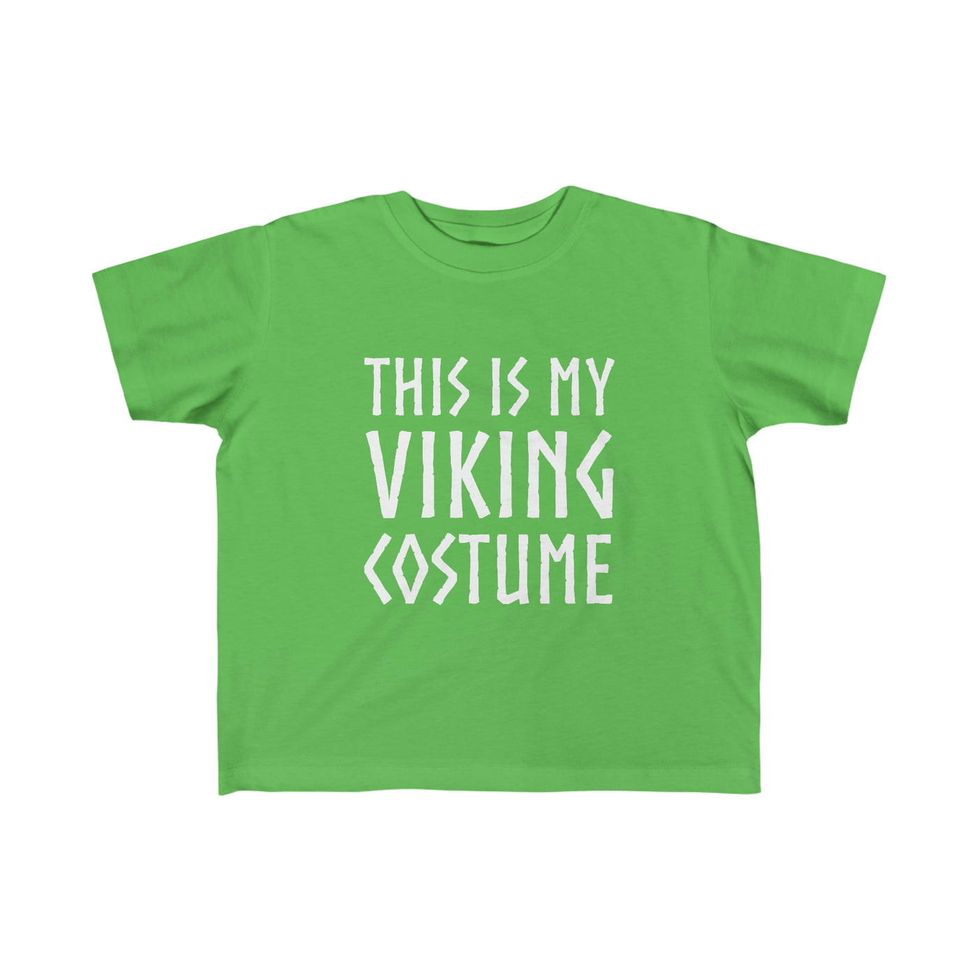 This Is My Viking Costume Toddler Tee