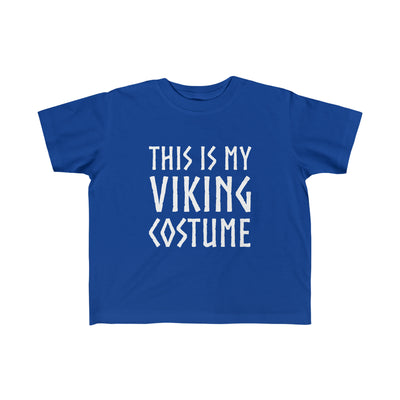 This Is My Viking Costume Toddler Tee