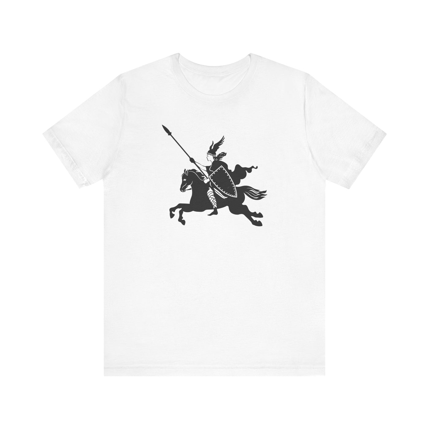 Valkyrie And Horse Unisex T-Shirt