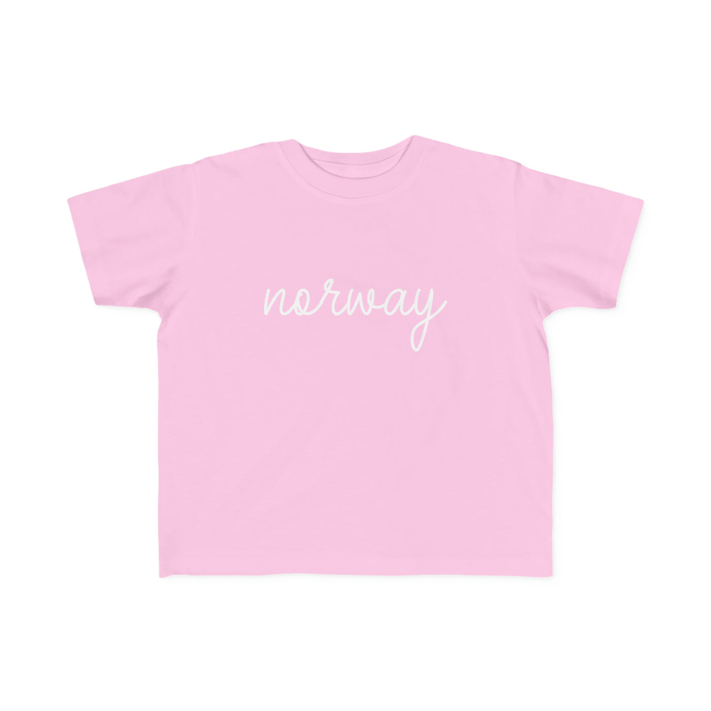 Norway Script Toddler Tee
