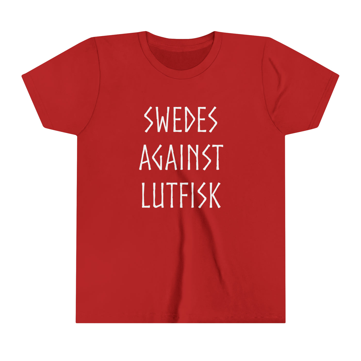 Swedes Against Lutfisk Kids T-Shirt