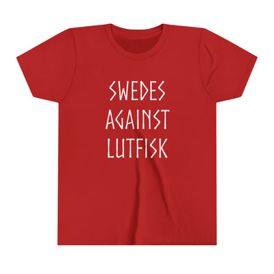 Swedes Against Lutfisk Kids T-Shirt