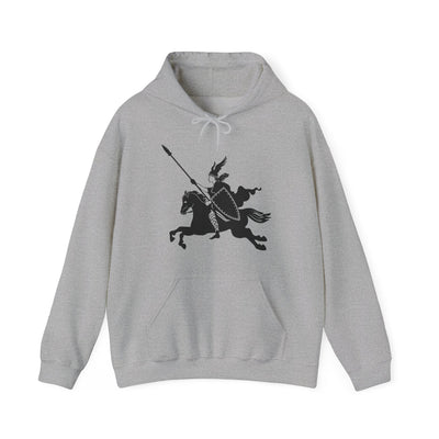 Valkyrie And Horse Hooded Sweatshirt