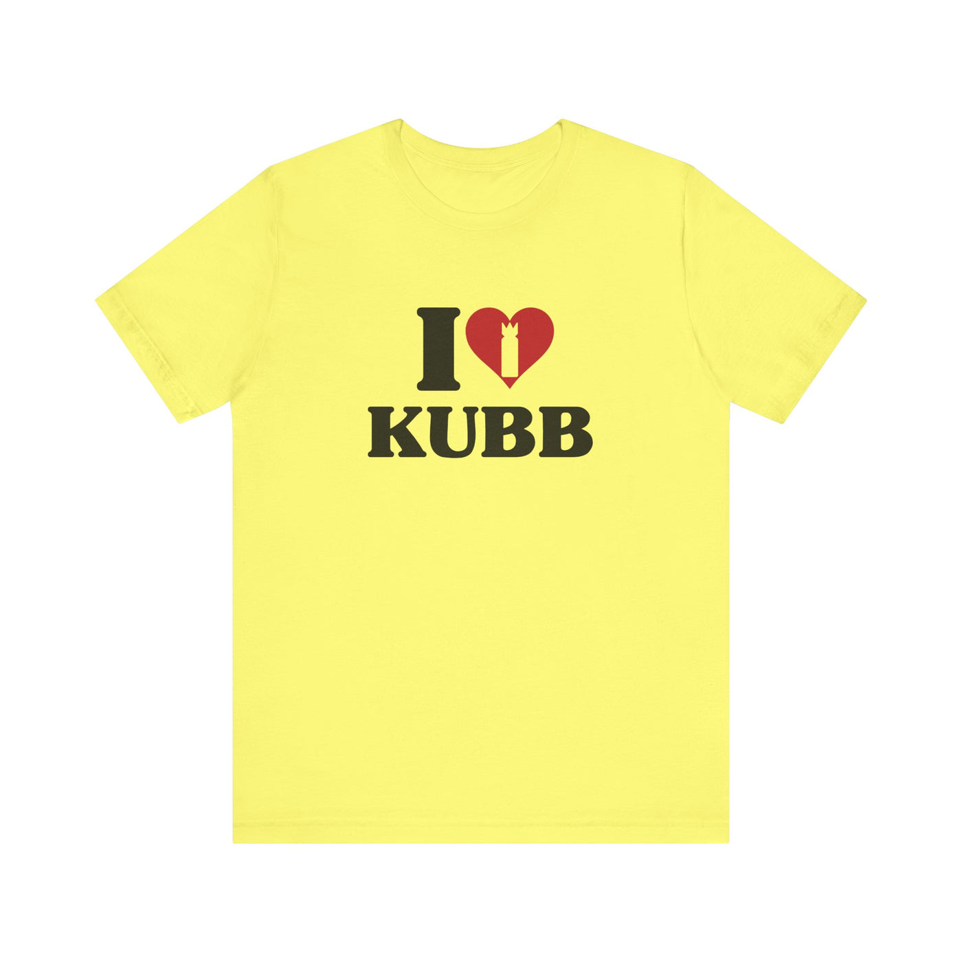 I Love Kubb Unisex T-Shirt