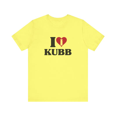 I Love Kubb Unisex T-Shirt