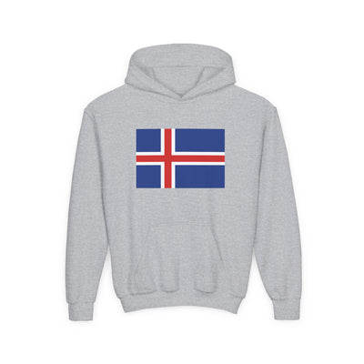 Icelandic Flag Kids Hoodie