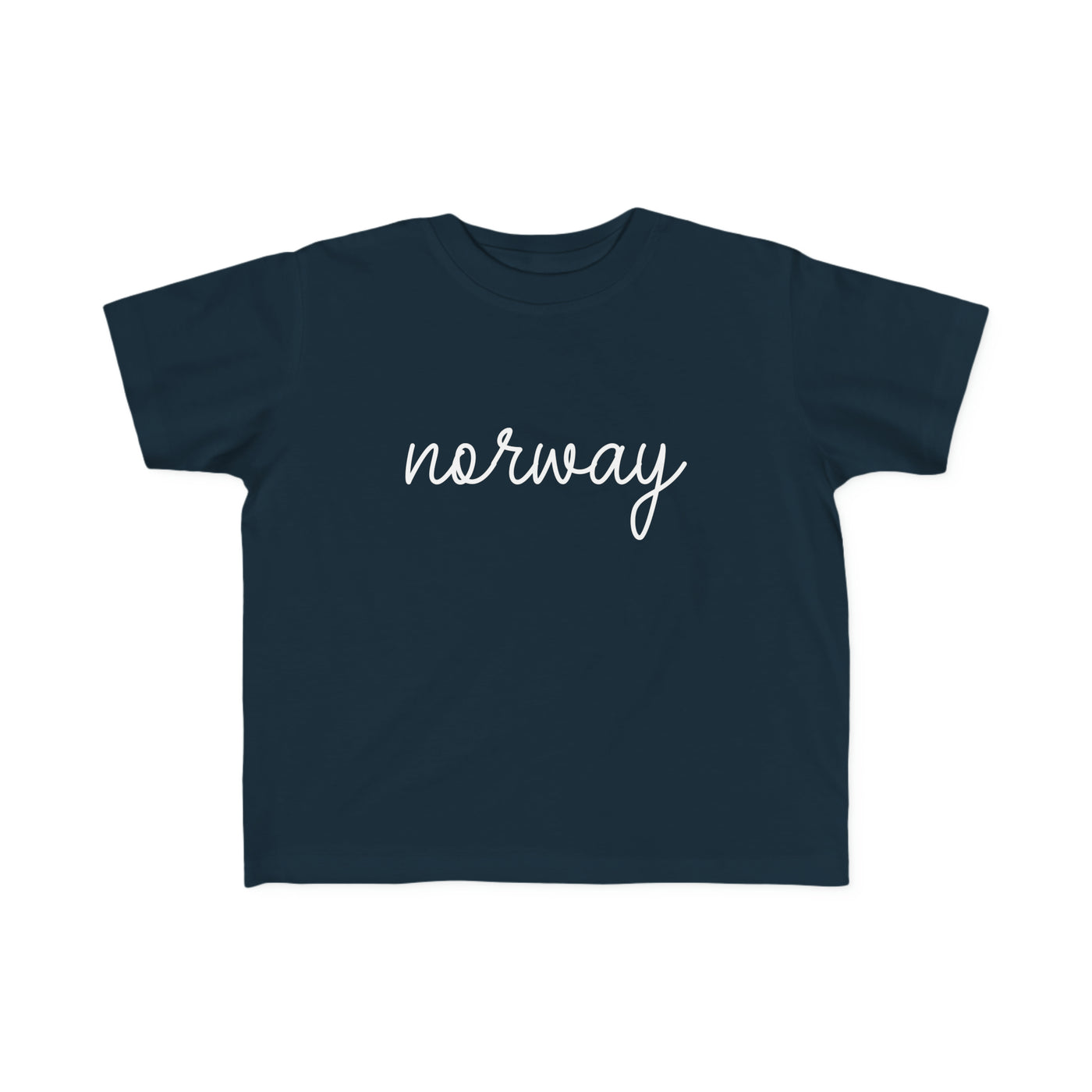 Norway Script Toddler Tee