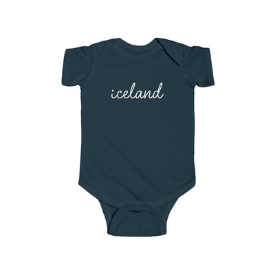Iceland Script Baby Bodysuit