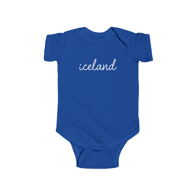 Iceland Script Baby Bodysuit