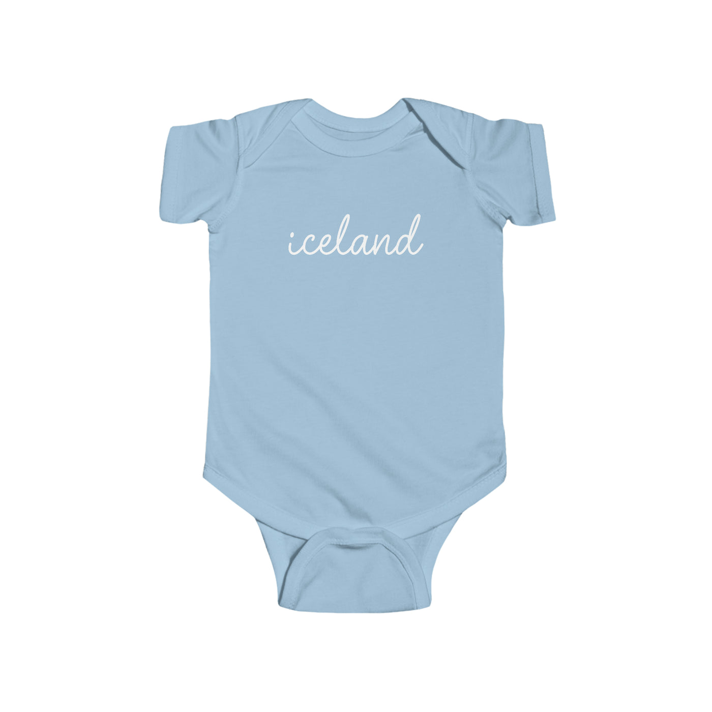 Iceland Script Baby Bodysuit