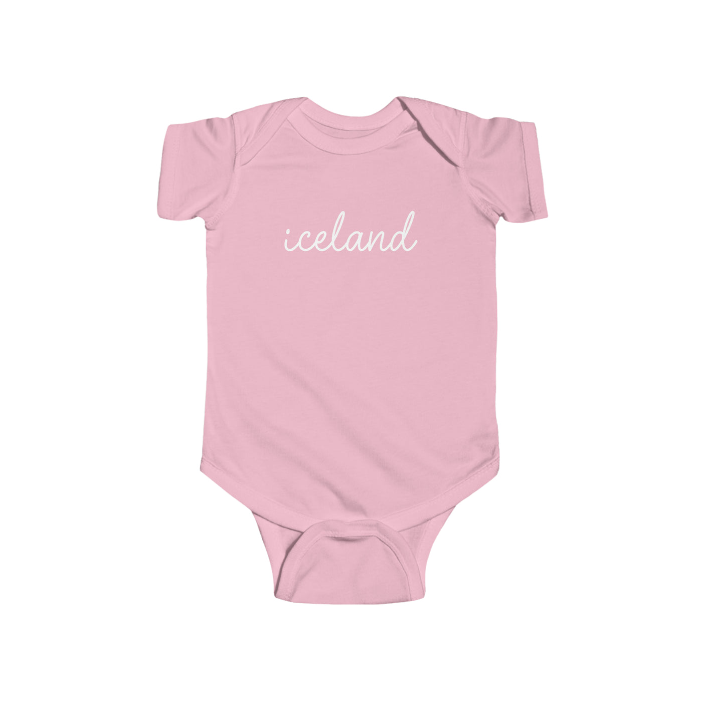 Iceland Script Baby Bodysuit