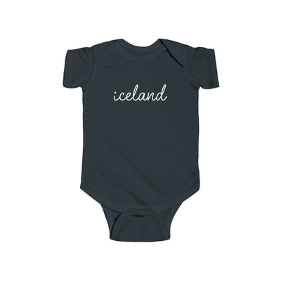 Iceland Script Baby Bodysuit