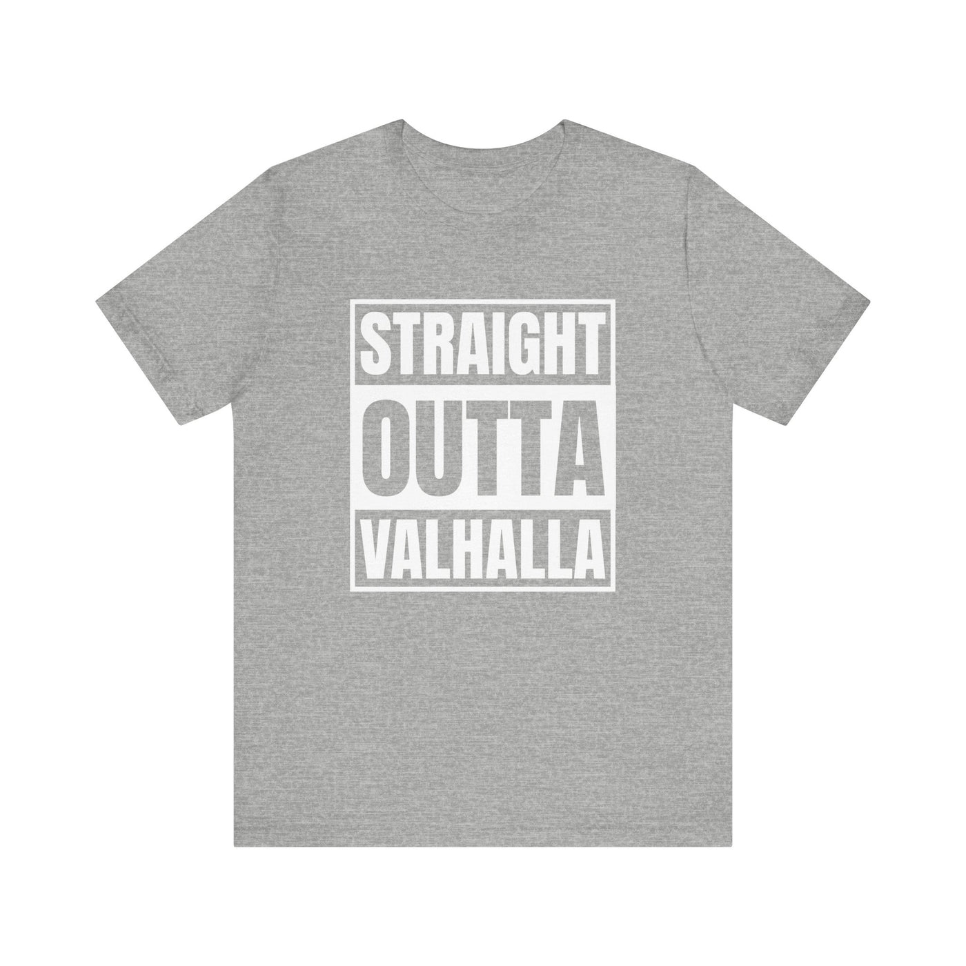 Straight Outta Valhalla Unisex T-Shirt - Scandinavian Design Studio