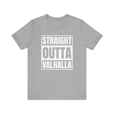 Straight Outta Valhalla Unisex T-Shirt - Scandinavian Design Studio