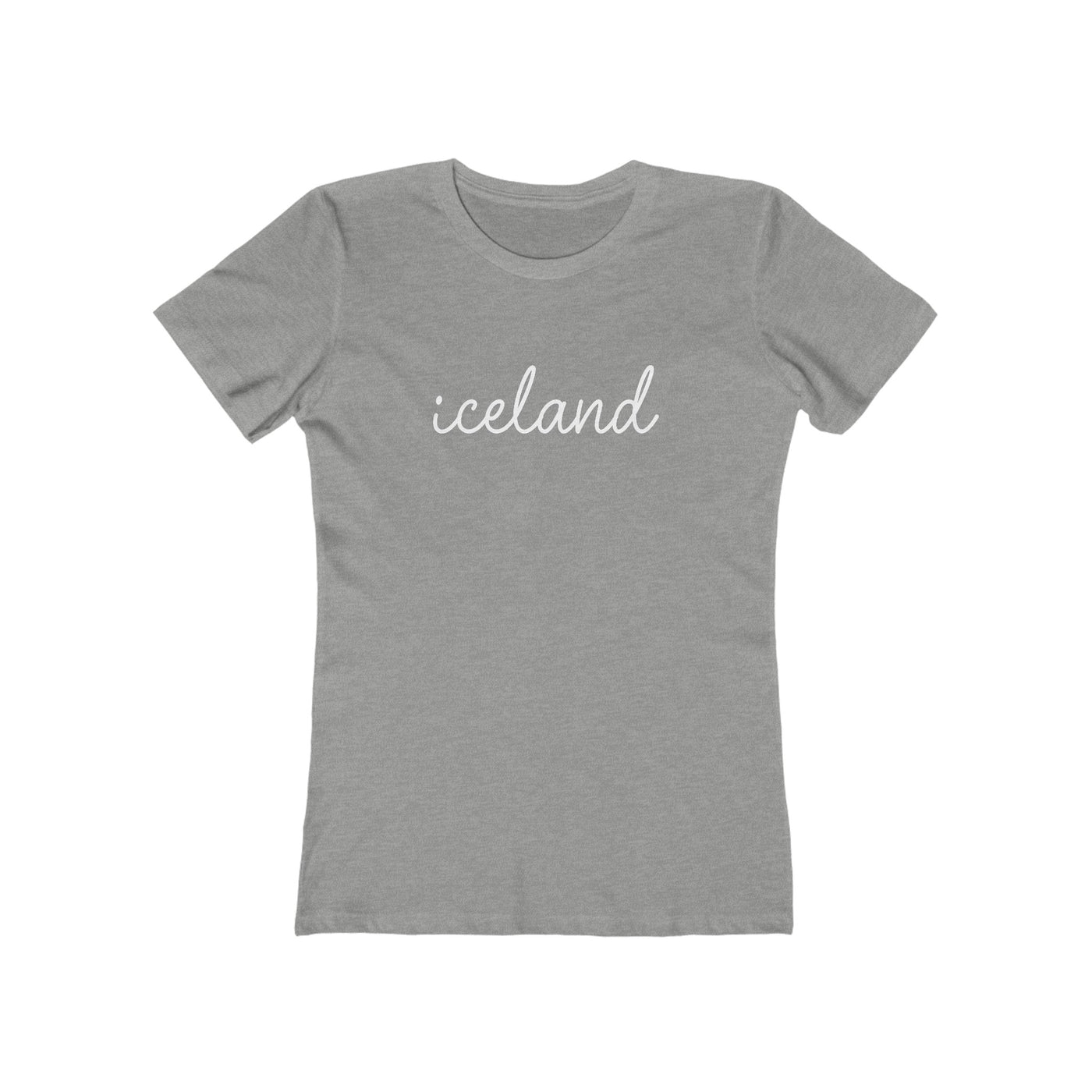 Iceland Script Women's Fit T-Shirt