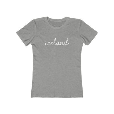 Iceland Script Women's Fit T-Shirt