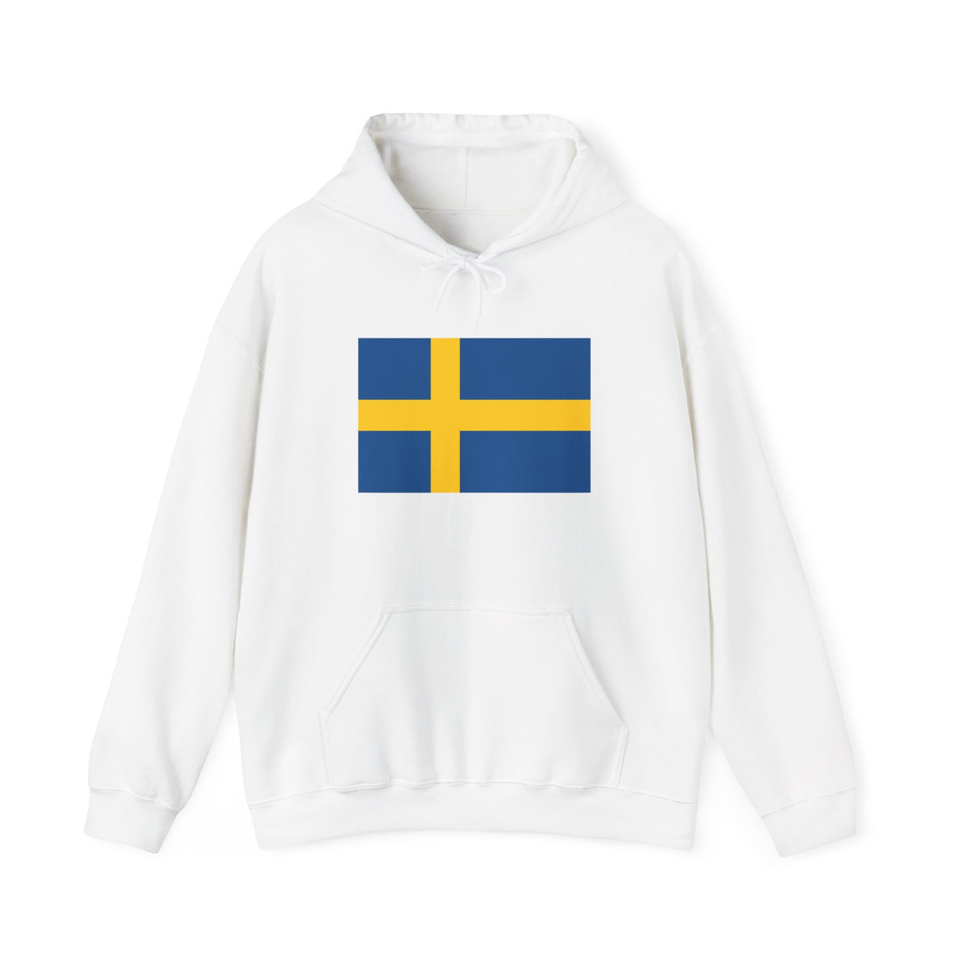 Swedish Flag Hooded Sweatshirt