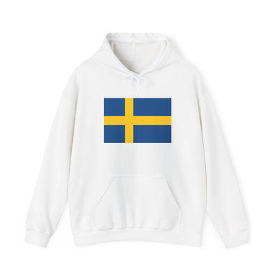 Swedish Flag Hooded Sweatshirt