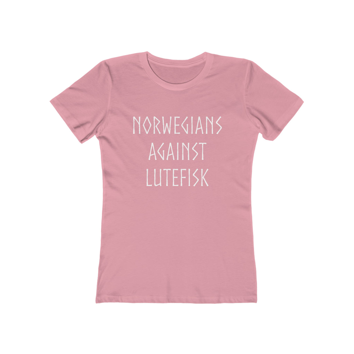 Norwegians Against Lutefisk Women's Fit T-Shirt - Scandinavian Design Studio