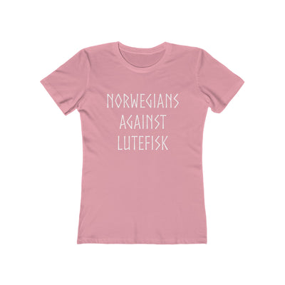 Norwegians Against Lutefisk Women's Fit T-Shirt - Scandinavian Design Studio