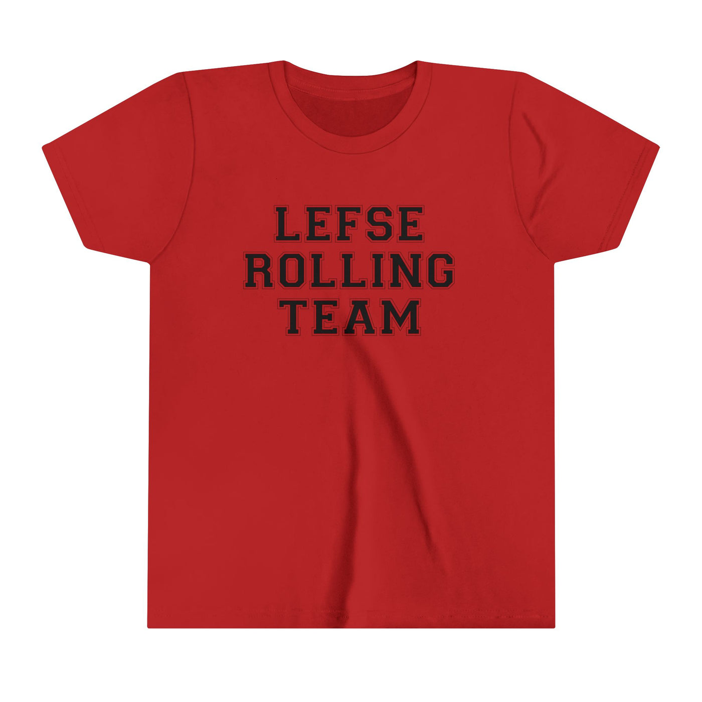 Lefse Rolling Team Kids T-Shirt