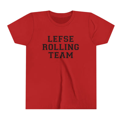 Lefse Rolling Team Kids T-Shirt