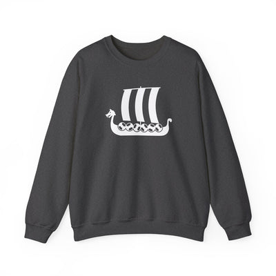 Viking Ship Sweatshirt - Scandinavian Design Studio