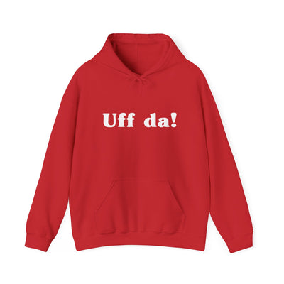 Uff Da Hooded Sweatshirt - Scandinavian Design Studio