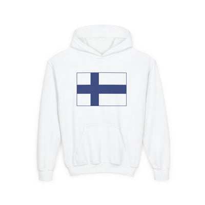 Finnish Flag Kids Hoodie