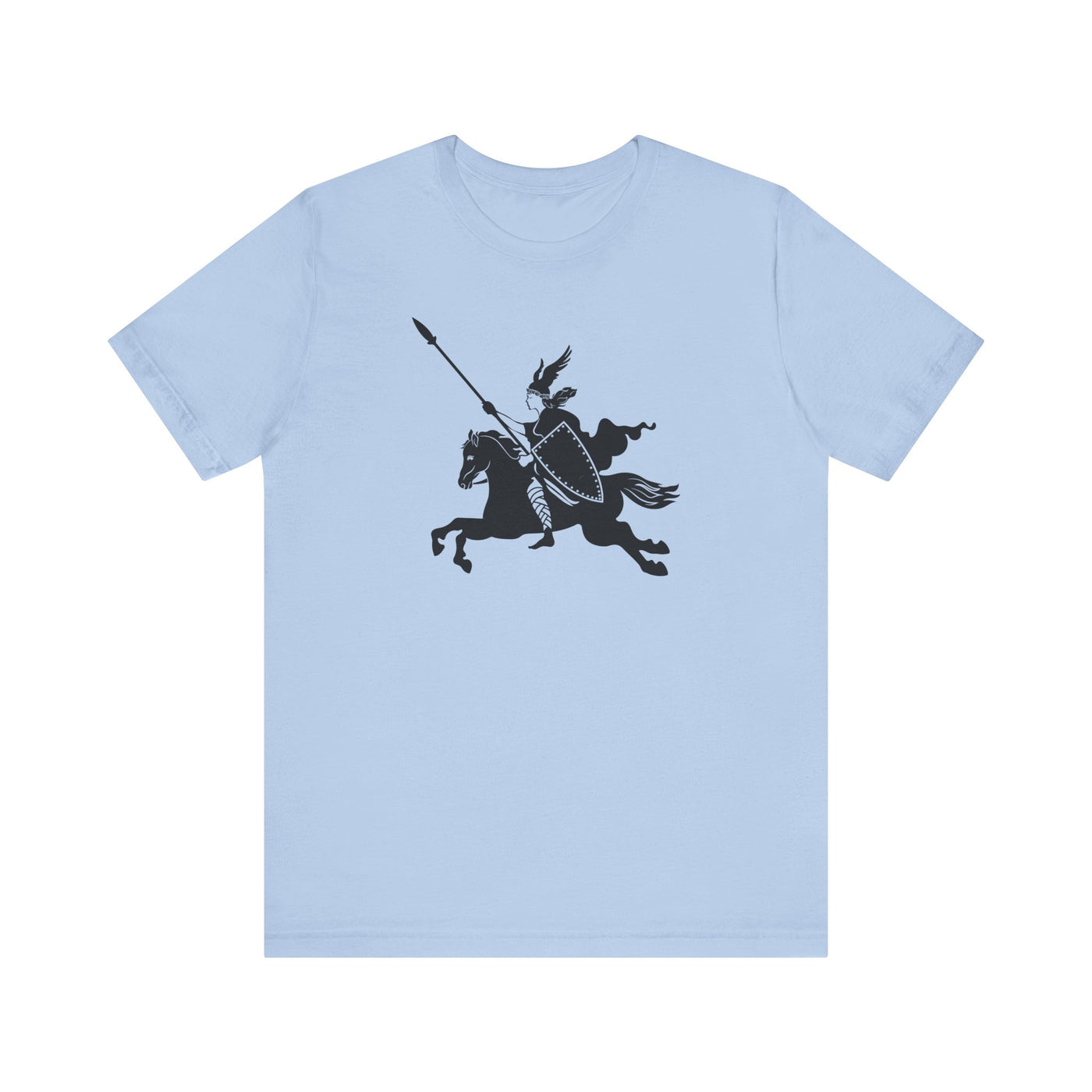 Valkyrie And Horse Unisex T-Shirt