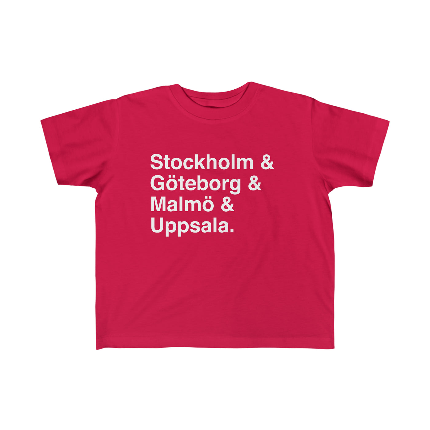 Cities Of Sweden Toddler Tee