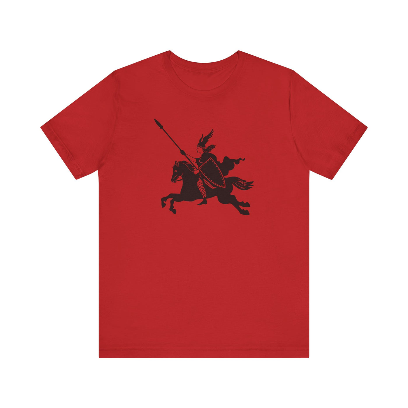 Valkyrie And Horse Unisex T-Shirt