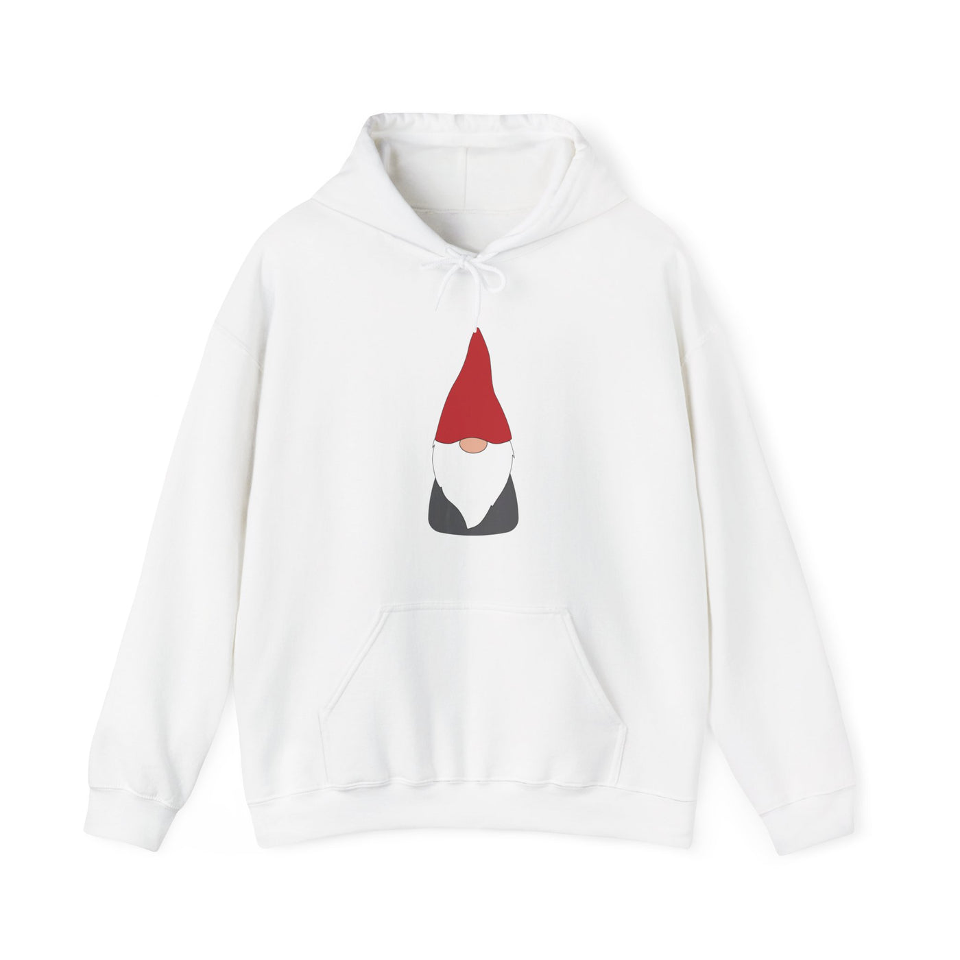 Red Hat Scandinavian Gnome Hooded Sweatshirt - Scandinavian Design Studio