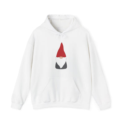 Red Hat Scandinavian Gnome Hooded Sweatshirt - Scandinavian Design Studio