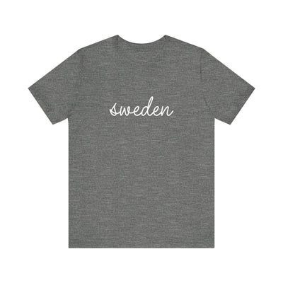 Sweden Script Unisex T-Shirt