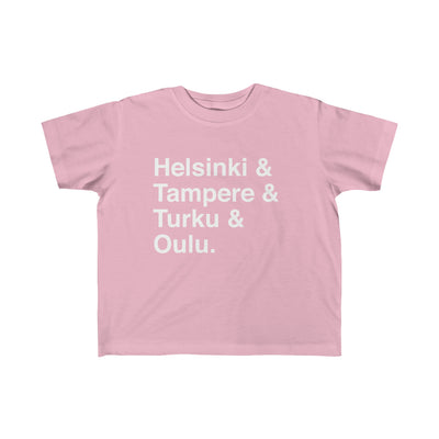 Cities Of Finland Toddler Tee