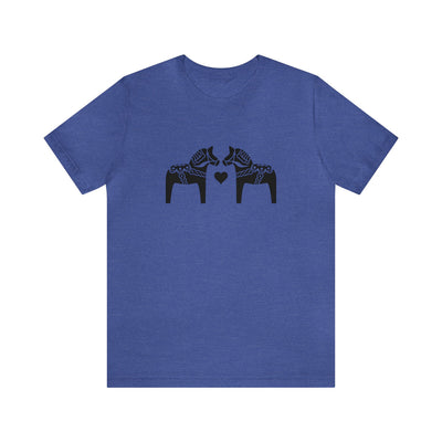 Dala Horse Unisex T-Shirt - Scandinavian Design Studio