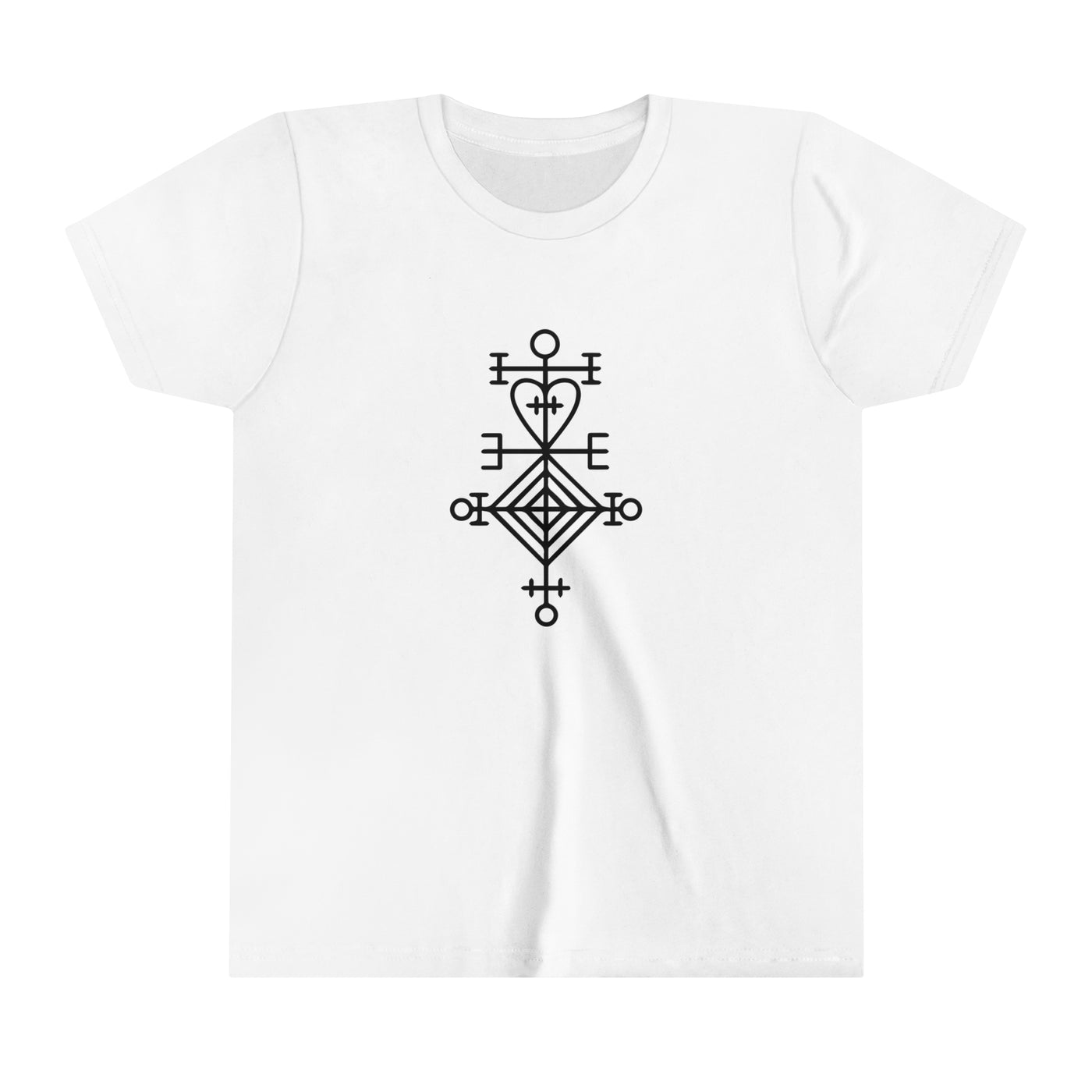 Ástarstafur Icelandic Love Stave Kids T-Shirt