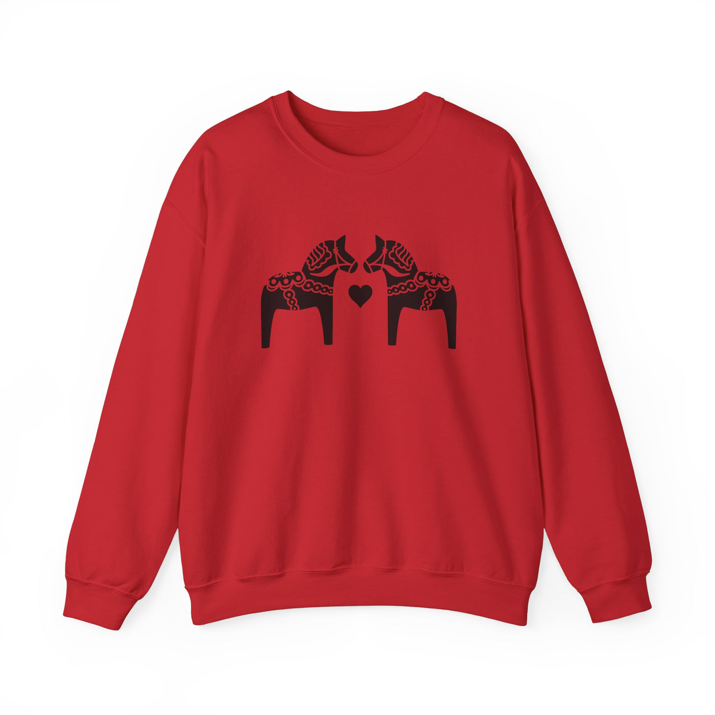 Dala Horse Sweatshirt - Scandinavian Design Studio