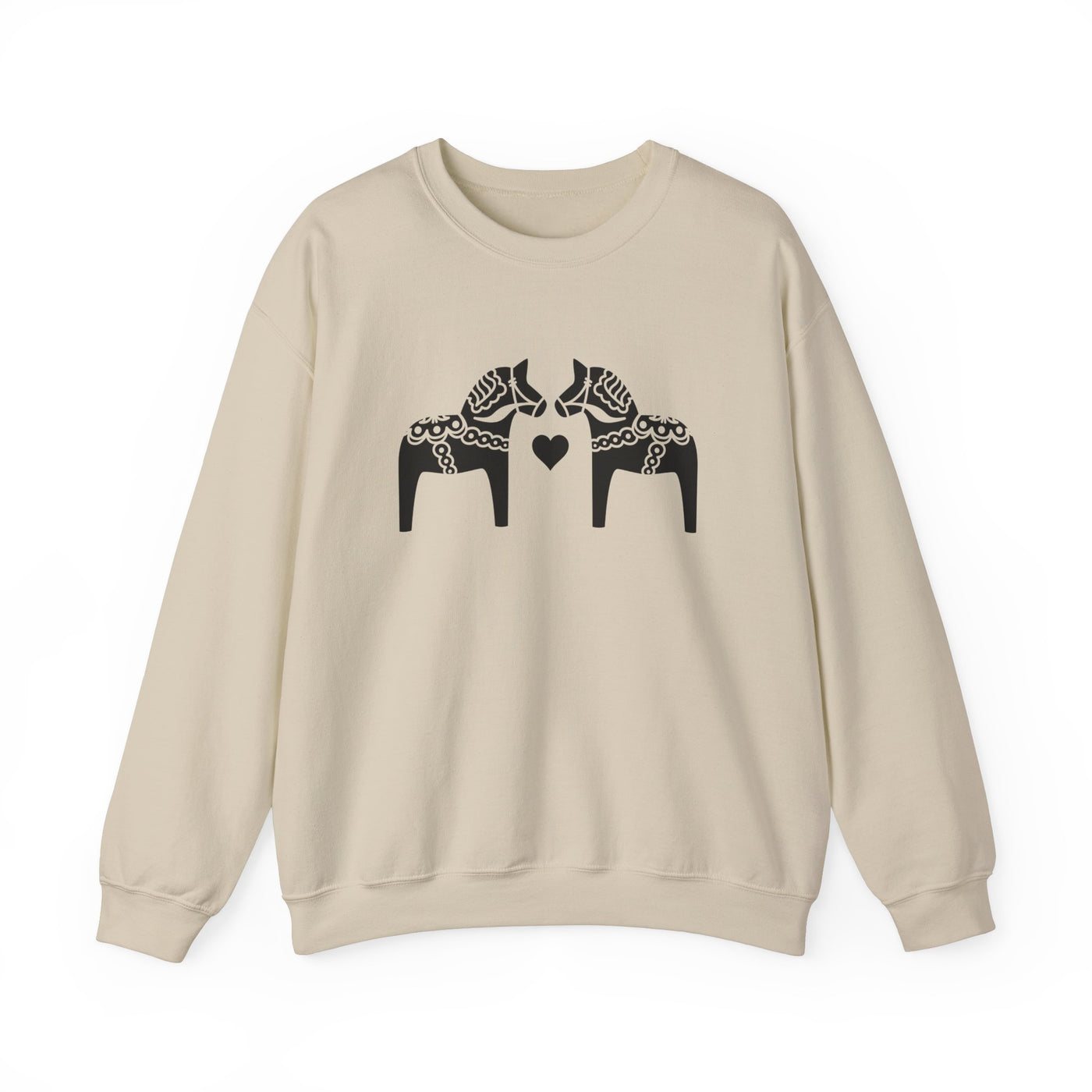 Dala Horse Sweatshirt - Scandinavian Design Studio