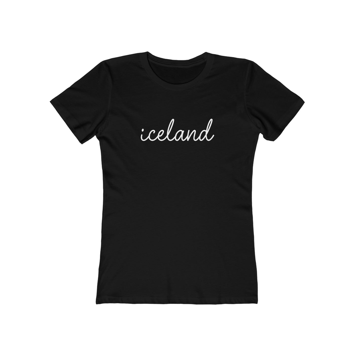 Iceland Script Women's Fit T-Shirt