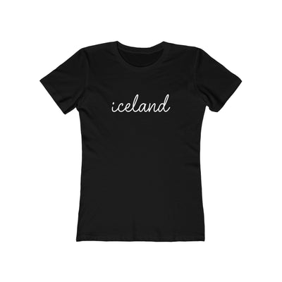 Iceland Script Women's Fit T-Shirt