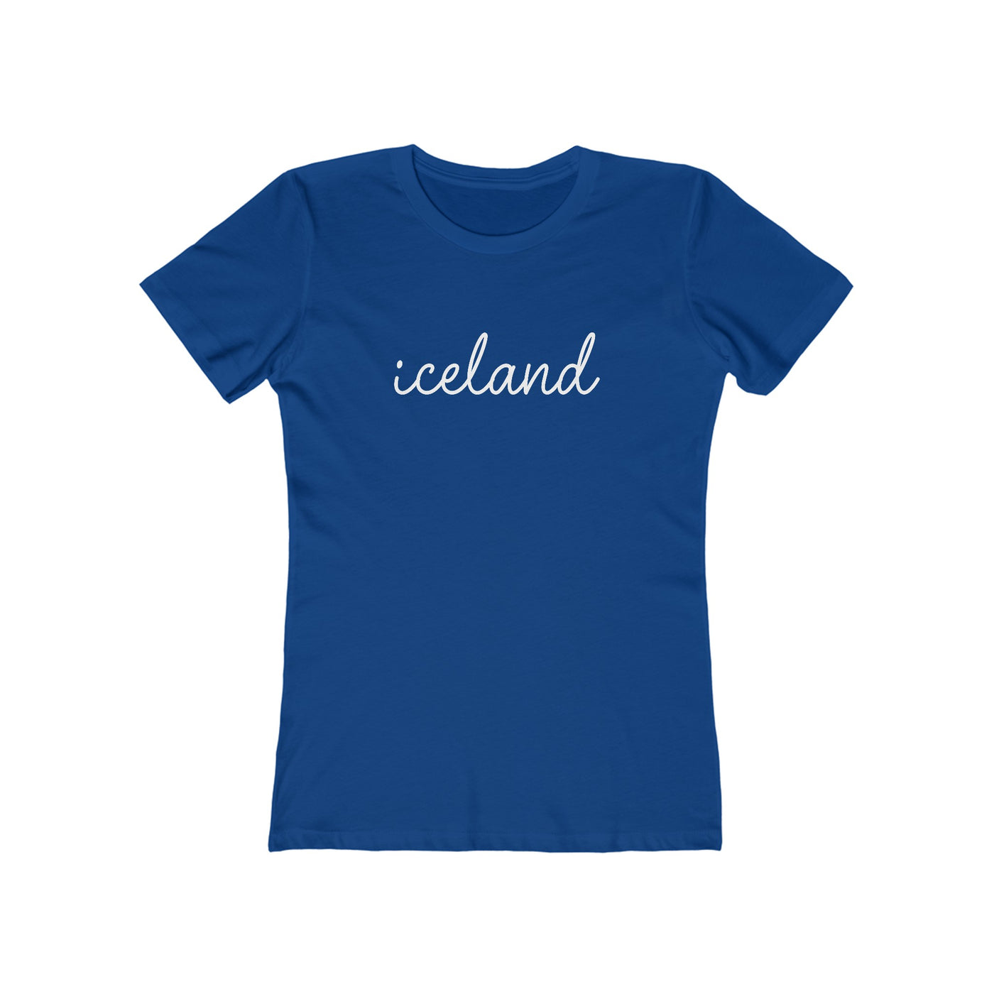 Iceland Script Women's Fit T-Shirt