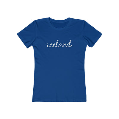 Iceland Script Women's Fit T-Shirt