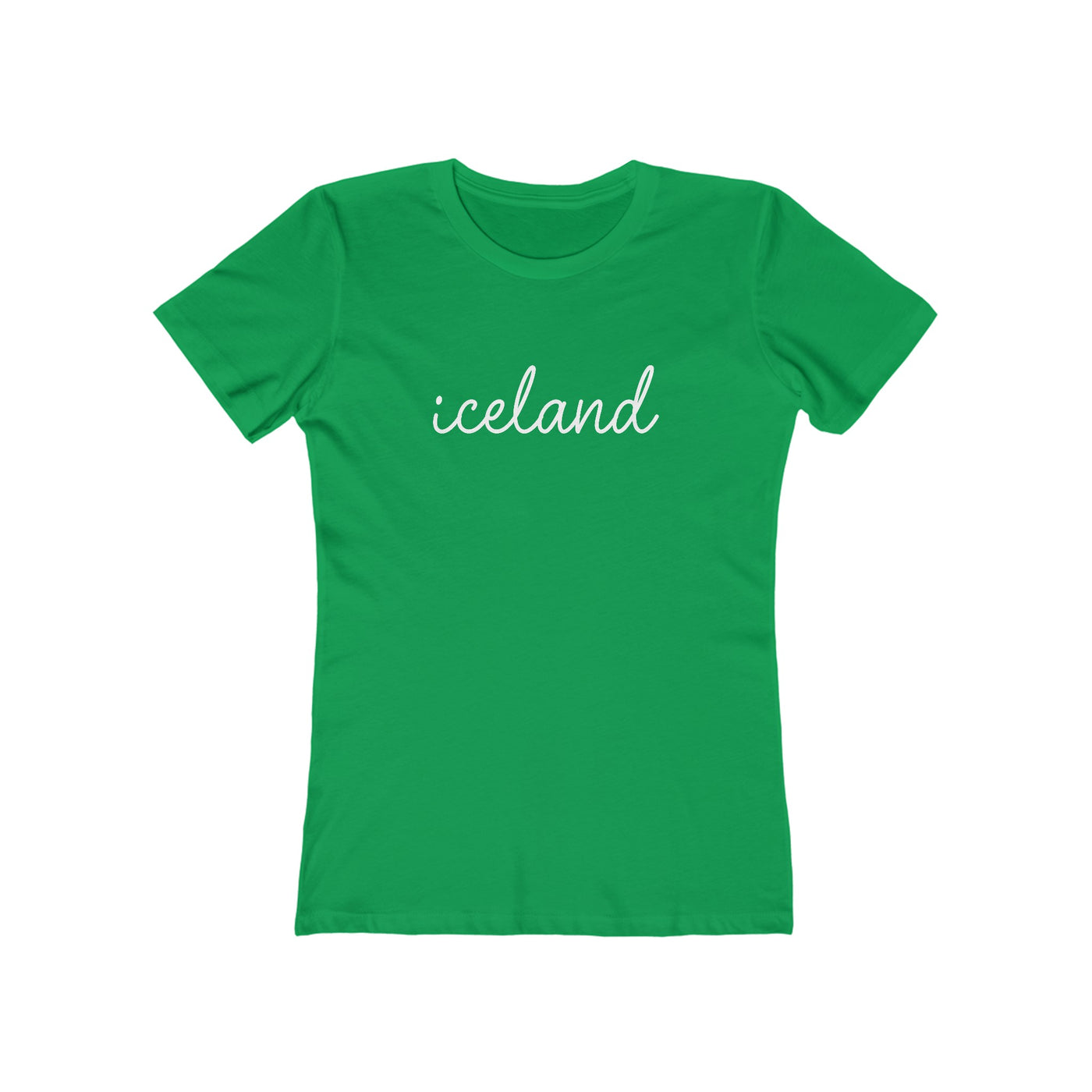 Iceland Script Women's Fit T-Shirt