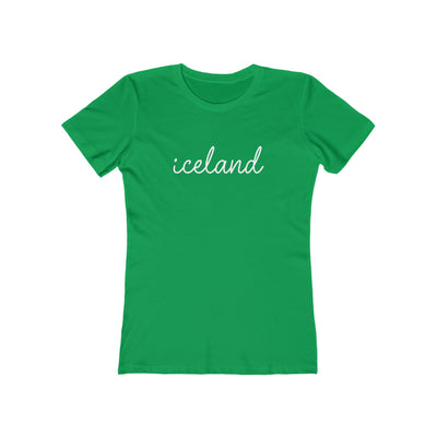 Iceland Script Women's Fit T-Shirt