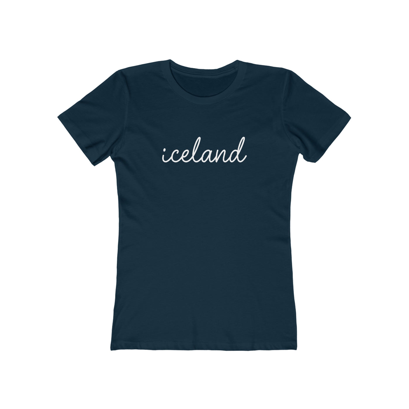 Iceland Script Women's Fit T-Shirt